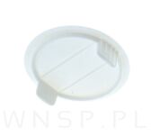 Zaślepka tworzywowa Ø40 mm - na 2 skrzydła biała - 5