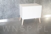 Zestaw nóżki skośne 45 CM, surowe, ze szpilką M8 X 25 MM + Blachy - 8