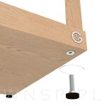 Stopka meblowa M8 X 35 mm z gniazdem do mebli - 7