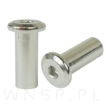 M6 x 20 MM, Nakrętka ericsona, stal nierdzewna - 6