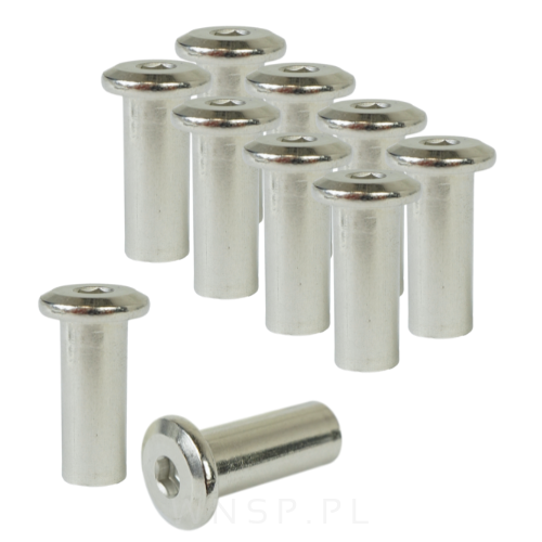 M6 x 20 MM, Nakrętka ericsona, stal nierdzewna