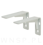 2x Wsporniki wzmocnione, konsola do półki ściennej, wiszącej 15 x 10 cm - 5