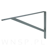 Mocne wsporniki do półki ściennej ze wzmocnieniem, 40 x 28 cm - 4