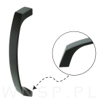 Uchwyt meblowy FIX 128 mm czarny - 6