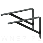 Mocny wspornik do półki ściennej, wiszącej 250 x 300 x 30 mm - 4