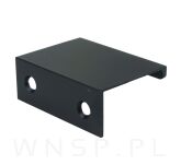 Uchwyt krawędziowy Nicea czarny, rozstaw 32  mm - 4