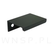 Uchwyt krawędziowy Nicea czarny, rozstaw 32  mm - 2