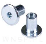M6 X 15 mm, nakrętka Ericson płaska - 4