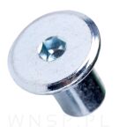 M6 X 15 mm, nakrętka Ericson płaska - 6