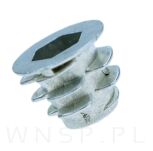 M6 X 10 mm - Nakrętka mufa do drewna typ DC - 4