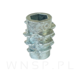 Nakrętka M5 X 13 mm - mufa do drewna typ NC - 4