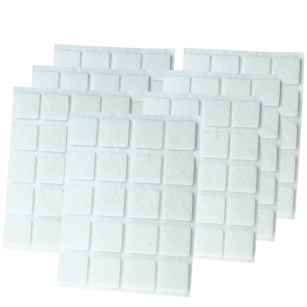 Podkładki filcowe 20 X 20 biały (10.000 szt.)