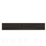 Listwa ścienna, na haczyki lub wieszaki 500 x 80 x 18 mm, lakier czarny - 4