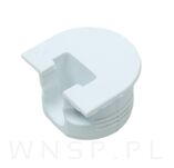 Złącze niewidoczne Click do półki -  biały - 4