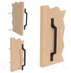 Uchwyt meblowy Parma 128 mm grafit - 4