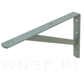 Mocny wspornik do półki ściennej, wiszącej 250 x 400 x 30 mm - 4