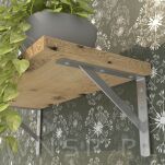 Mocny wspornik do półki ściennej, wiszącej 250 x 400 x 30 mm - 8