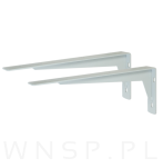 2x Wsporniki wzmocnione, konsola do półki ściennej, wiszącej 40 x 15 cm - 5