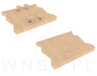 Zaślepki drewniane 20 sztuk do otworu Ø 40 mm dąb, surowe - 6