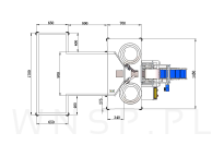 Maszyna, automat pakujący na 2 podajniki + dorzut ręczny 2 stanowiska - 5