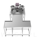 Maszyna, automat pakujący na 2 podajniki + dorzut ręczny 2 stanowiska - 2