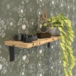 Nowoczesny wspornik do półki meblowej loft L 250 x 180 x 38 mm - 3