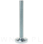 Regulator, nóżka, stopka meblowa  M10 X 100 mm - 2