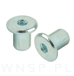 M6 x 10 MM, Nakrętka ericsona, ocynk biały - 5