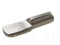Podpórka do półki 20 sztuk, podpórka wspornik półki, metalowa podpórka łopatkowa nikiel - 6