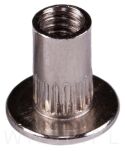 M4 X 8 mm, nakrętka Ericsona, bez nacięcia, nikiel - 2