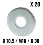 Podkładka M10, 10,5 / 30 / 2.3 - DIN 9021 - 4