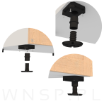 Zestaw 4x noga kuchenna regulowana 6,5-8,5 cm nóżka kuchenna 450 kg + klipy - 6