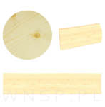 Listwa ścienna, na haczyki lub wieszaki 375 x 80 x 18 mm, surowa - 3