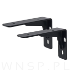 2x Wsporniki wzmocnione, konsola do półki ściennej, wiszącej 15 x 10 cm - 5