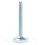 Stopka meblowa M10 X 80 mm, z nacięciem prostym - 4