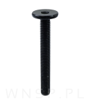 M6 X 50 mm metryczny na imbus 4 mm, czarny - 5
