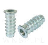 M6 X 24 mm - Mufa wkręcana do drewna - 2