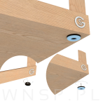 Ślizgacz teflonowy fi 50 mm - 3