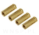 Tuleja mosiężna M4 X 16 mm, rozporowa mosiężna - 6