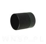 Gałka czarna, karbowana fi 15 X 25 mm - 3