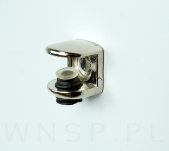 Podpórka do półki szklanej chrom 20 sztuk, wspornik półki, podpórka na bolec Ø 5 mm - 8