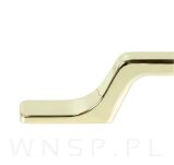 Uchwyt meblowy Parma 128 mm złoty połysk - 5