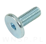 M6 X 16 mm metryczny z łbem walcowym SW 4 - 4