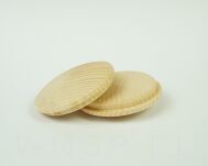 Zaślepki drewniane 50 sztuk do otworu Ø 40 mm jesion, surowe - 3