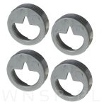 Zawieszka do ścian panelowych i luster - 35 mm - 4