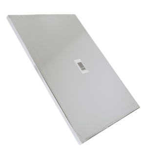 Podkład pod tort 30 x 40 cm prostokątny, dekoracja na urodziny gruby sztywny srebrny