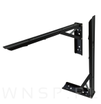 Wsporniki składane do półki 2 sztuki 33,7 x 13,3 cm - 6