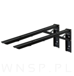 Wsporniki składane do półki 2 sztuki 33,7 x 13,3 cm - 4