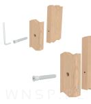 Wkręt typu konfirmat 6,4 x 50 mm, Konfirmaty 100 sztuk, wkręty konfirmat - 3