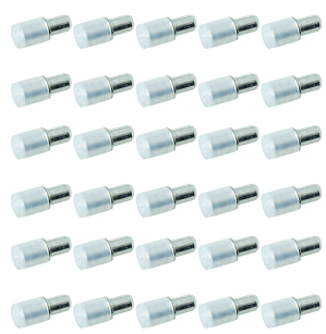 100X Podpórka półki z otuliną PE, 5 X 16 mm
